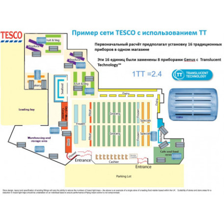 Клеевая ловушка летающих насекомых "GENUS COBRA" Клеевая ловушка летающих насекомых "GENUS COBRA"